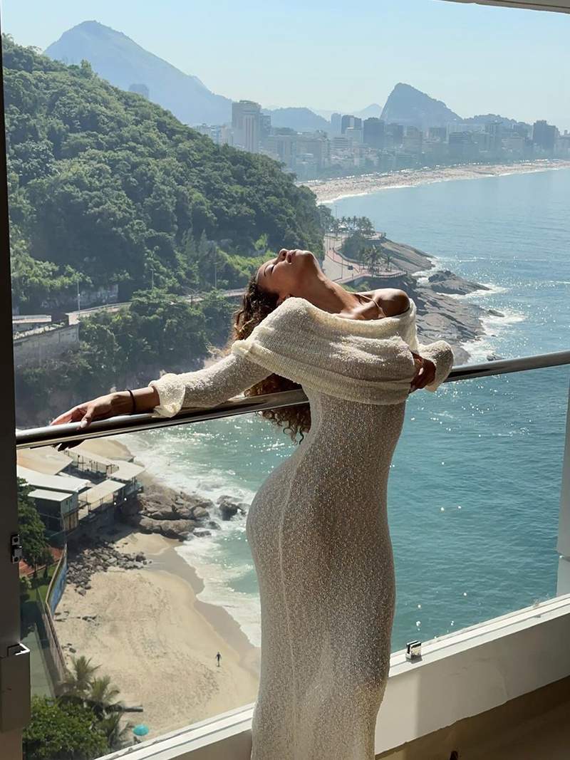 Camila - Hollow Out Off Shoulder Maternity Dress